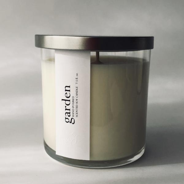 garden scented candle