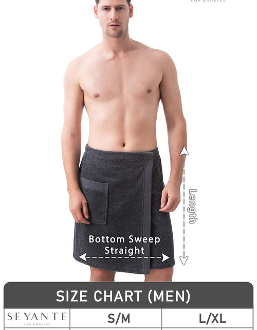 Load image into Gallery viewer, Men&#39;s Turkish Cotton Towel Wrap
