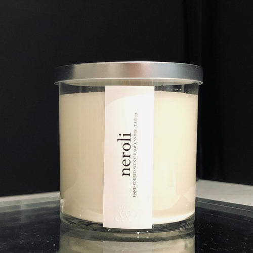 neroli scented candle