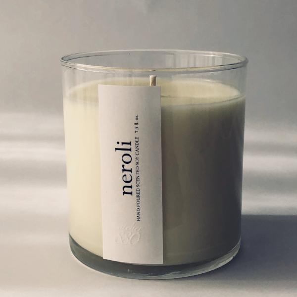 neroli scented candle