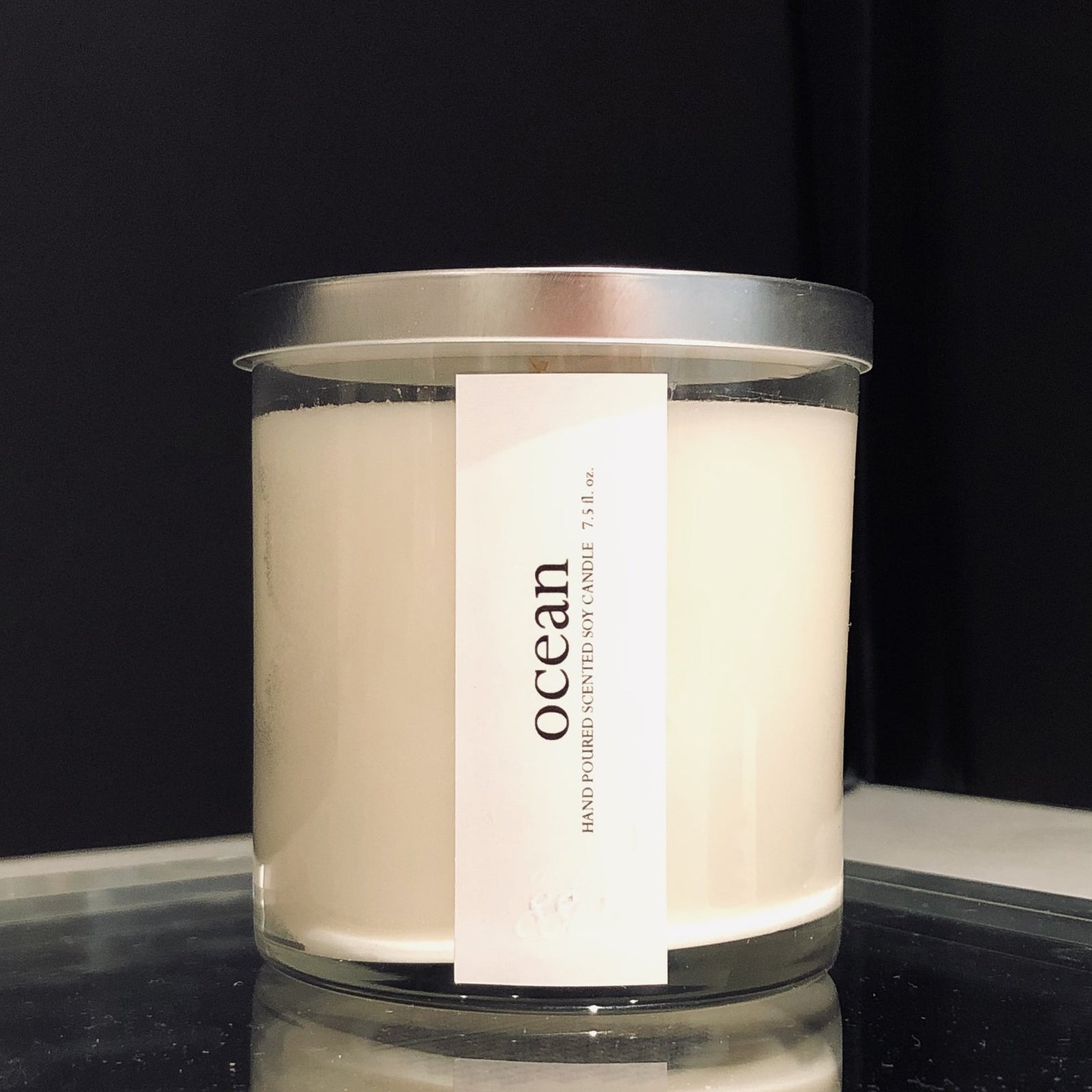 ocean scented candle