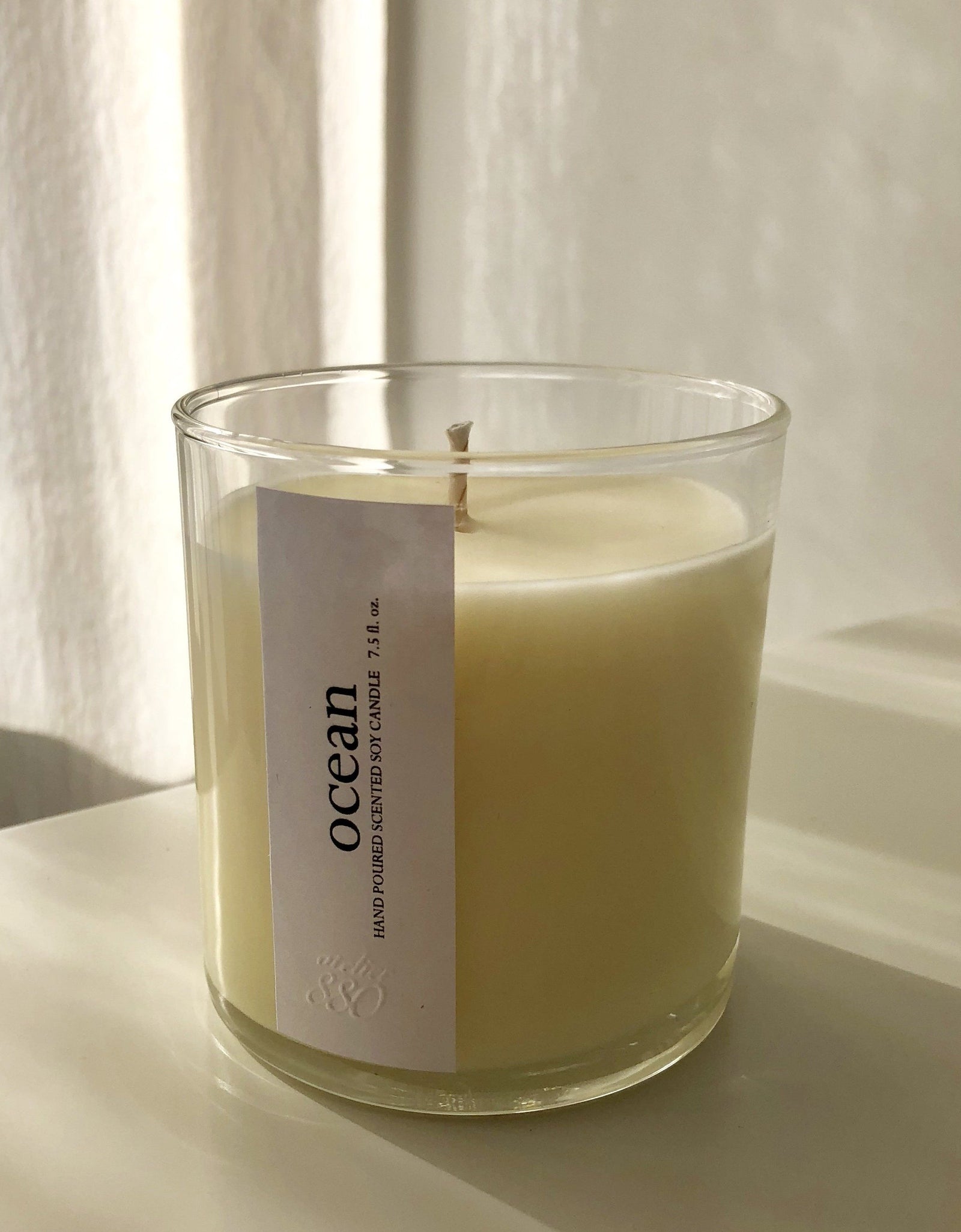 ocean scented candle