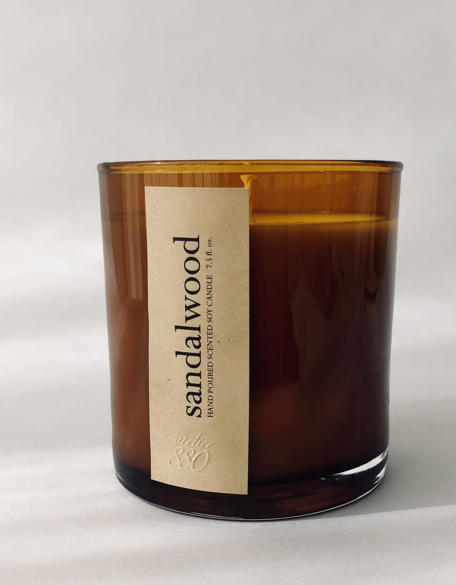 sandalwood scented candle