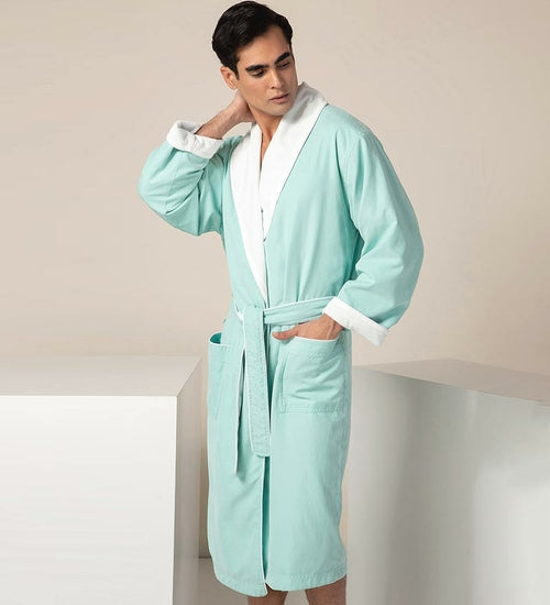 Load image into Gallery viewer, Men&#39;s Luxury Microfiber Spa Robe
