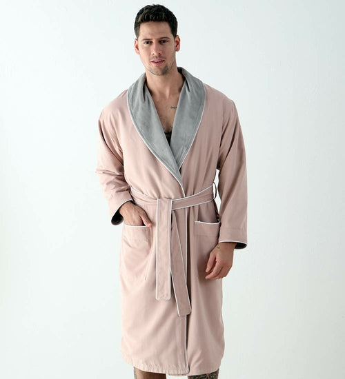 Load image into Gallery viewer, Men&#39;s Luxury Microfiber Spa Robe
