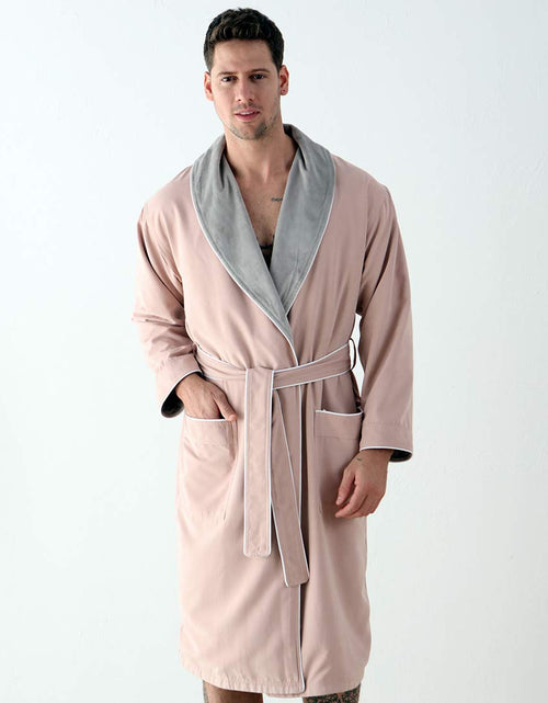 Load image into Gallery viewer, Men&#39;s Luxury Microfiber Spa Robe
