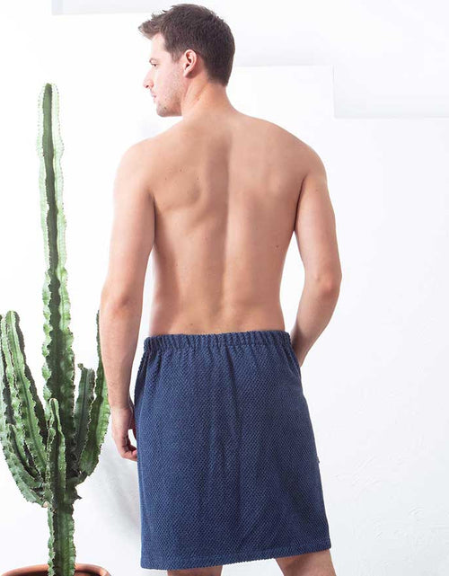 Load image into Gallery viewer, Men&#39;s Turkish Cotton Towel Wrap
