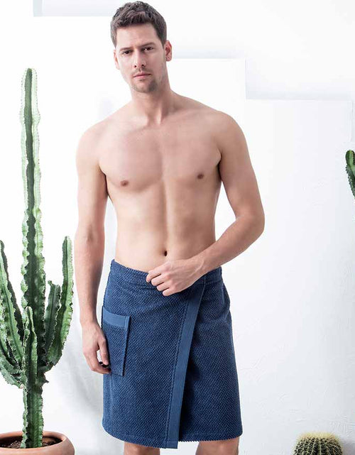 Load image into Gallery viewer, Men&#39;s Turkish Cotton Towel Wrap
