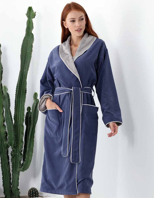 Load image into Gallery viewer, Women&#39;s Plush Microfiber Spa Robe
