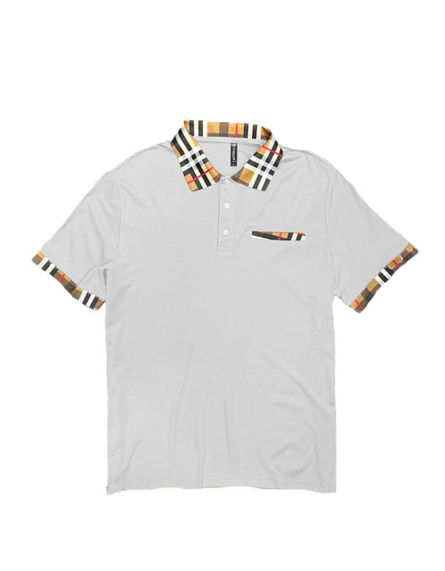 Load image into Gallery viewer, Checkered Detail Polo
