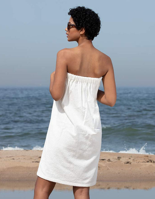 Load image into Gallery viewer, Women&#39;s Turkish Cotton Towel Wrap
